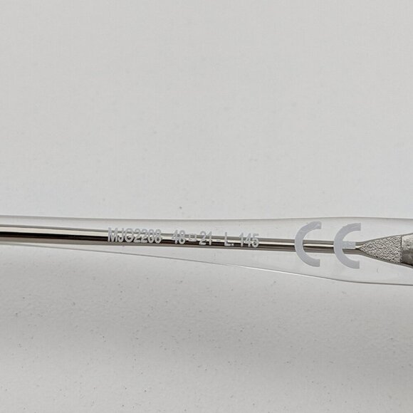 🕶️Made in Italy! Maui Jim MJO2208-11W Eyeglasses 48/21-145 / ALD704🕶️​ - Picture 7 of 9